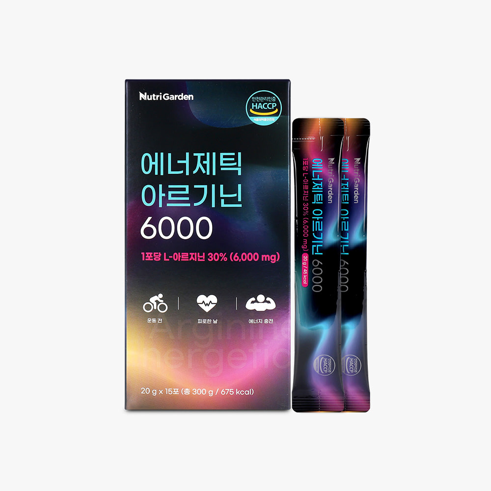 에너제틱 아르기닌6000 (15포 x 1박스)